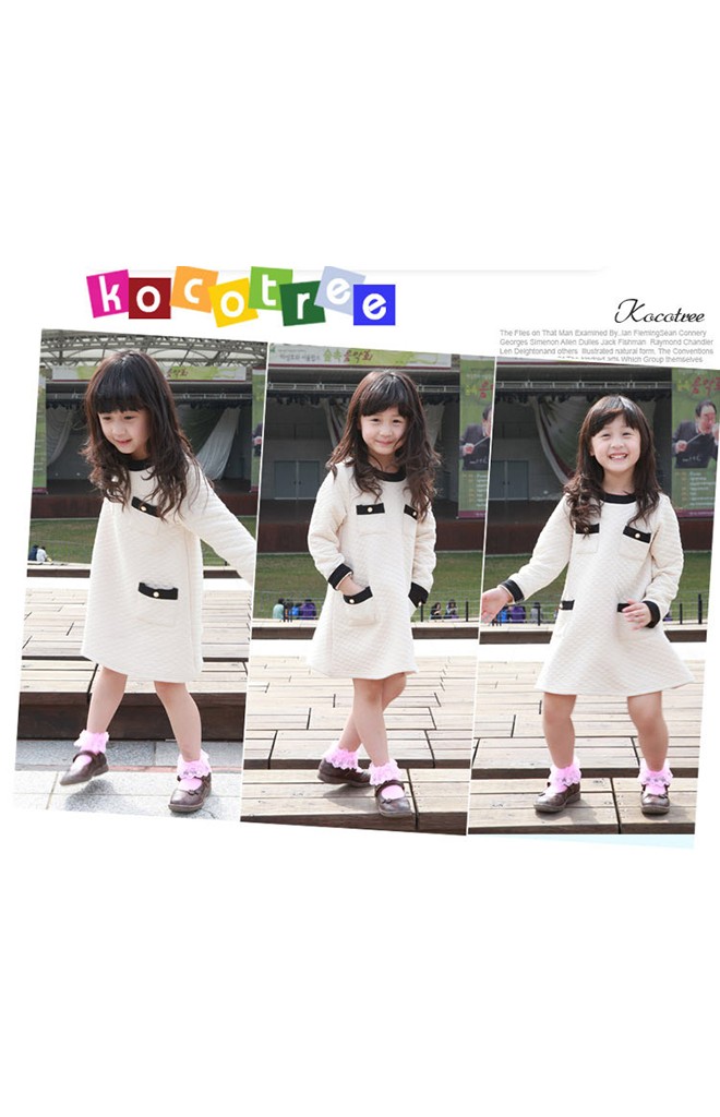 ถุงเท้าเด็กหญิงแต่งระบายลูกไม้ kocotree