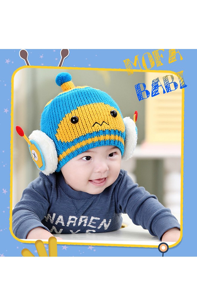 หมวกไหมพรมหุ่นยนต์ใหม่ ดีไซส์สุดเท่จาก MOFABABI