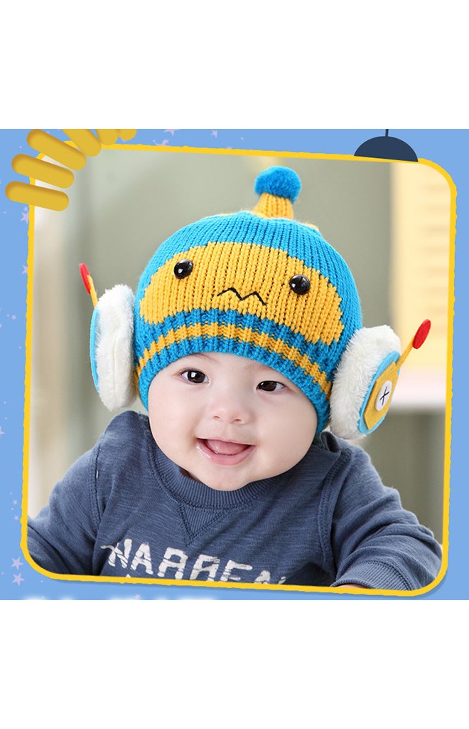 หมวกไหมพรมหุ่นยนต์ใหม่ ดีไซส์สุดเท่จาก MOFABABI