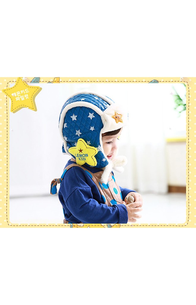 หมวกนักบินแต่งข้างหูรูปดาว จาก Lemonkid