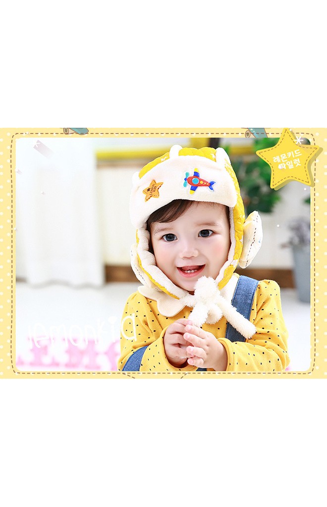 หมวกนักบินแต่งข้างหูรูปดาว จาก Lemonkid