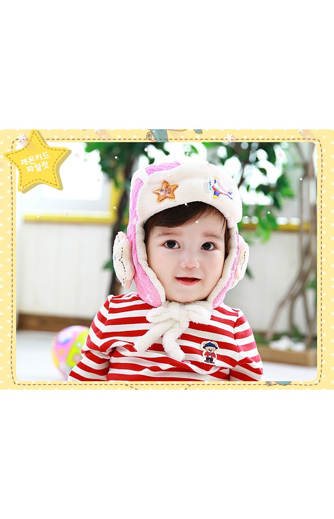 หมวกนักบินแต่งข้างหูรูปดาว จาก Lemonkid