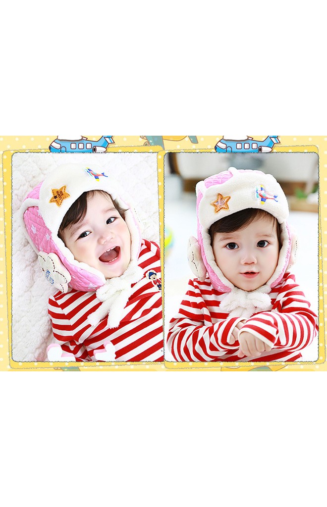 หมวกนักบินแต่งข้างหูรูปดาว จาก Lemonkid