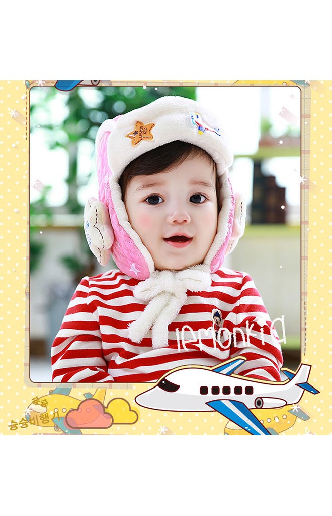 หมวกนักบินแต่งข้างหูรูปดาว จาก Lemonkid