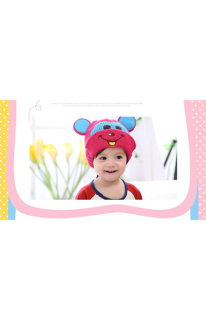 หมวกไหมพรมมิกกี้เม้าส์