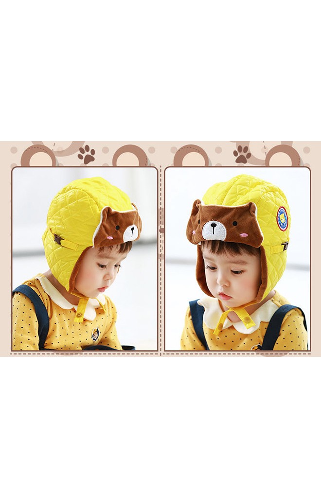 หมวกนักบินหน้าหมีน้อย Lemonkid