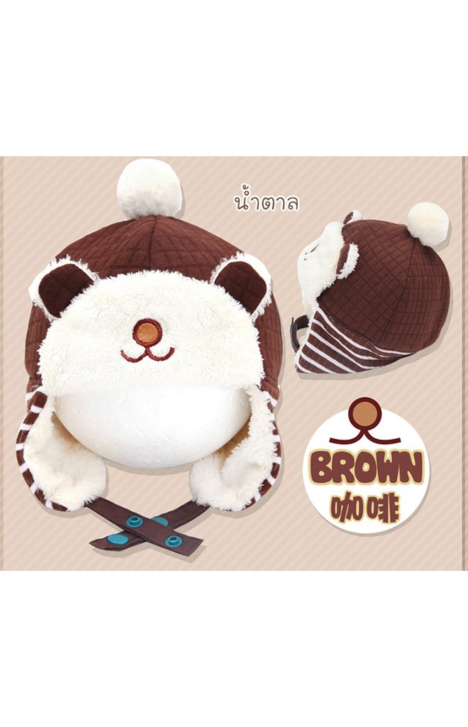 หมวกกันหนาวรูปหมี ดีไซส์น่ารัก จาก GZMM