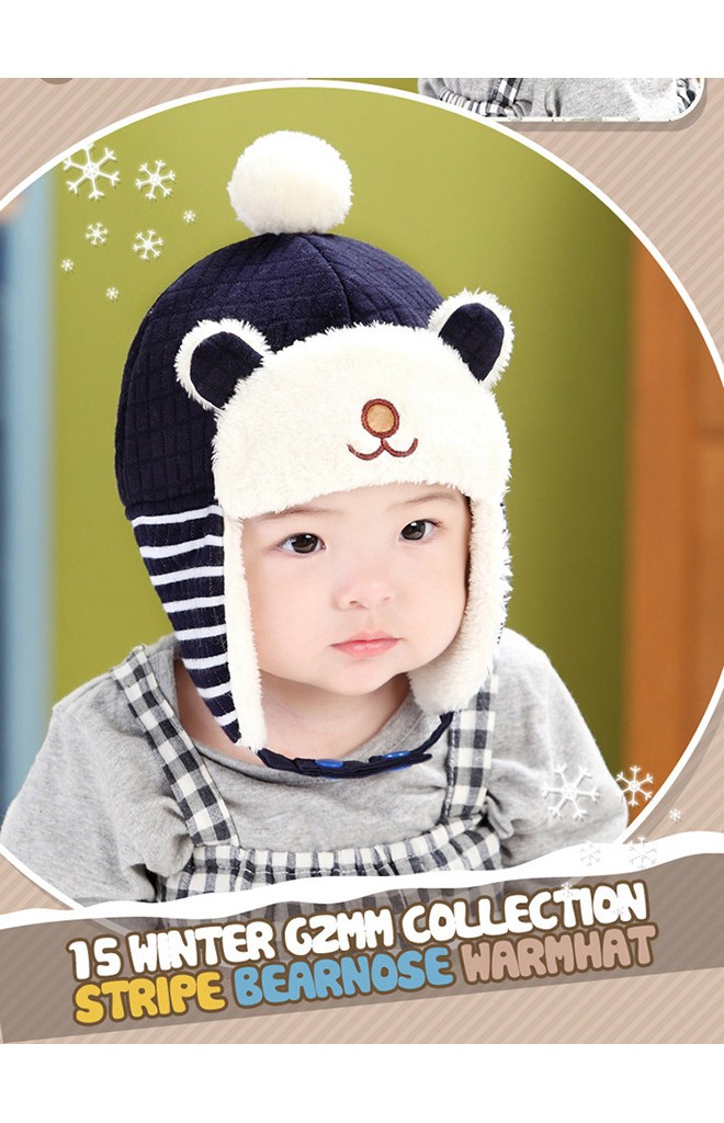 หมวกกันหนาวรูปหมี ดีไซส์น่ารัก จาก GZMM