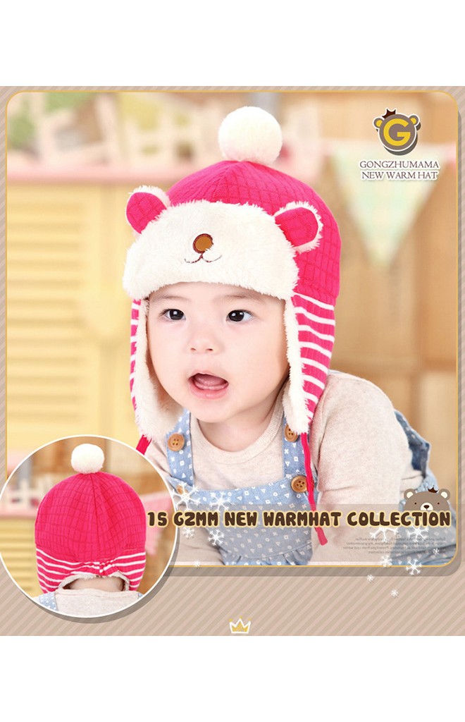 หมวกกันหนาวรูปหมี ดีไซส์น่ารัก จาก GZMM