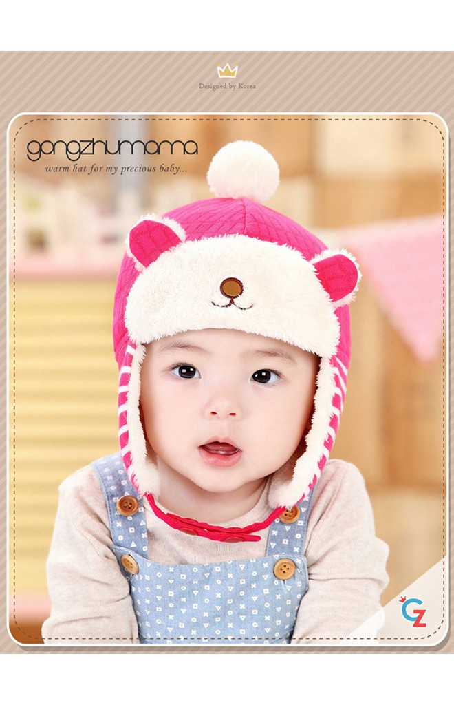 หมวกกันหนาวรูปหมี ดีไซส์น่ารัก จาก GZMM