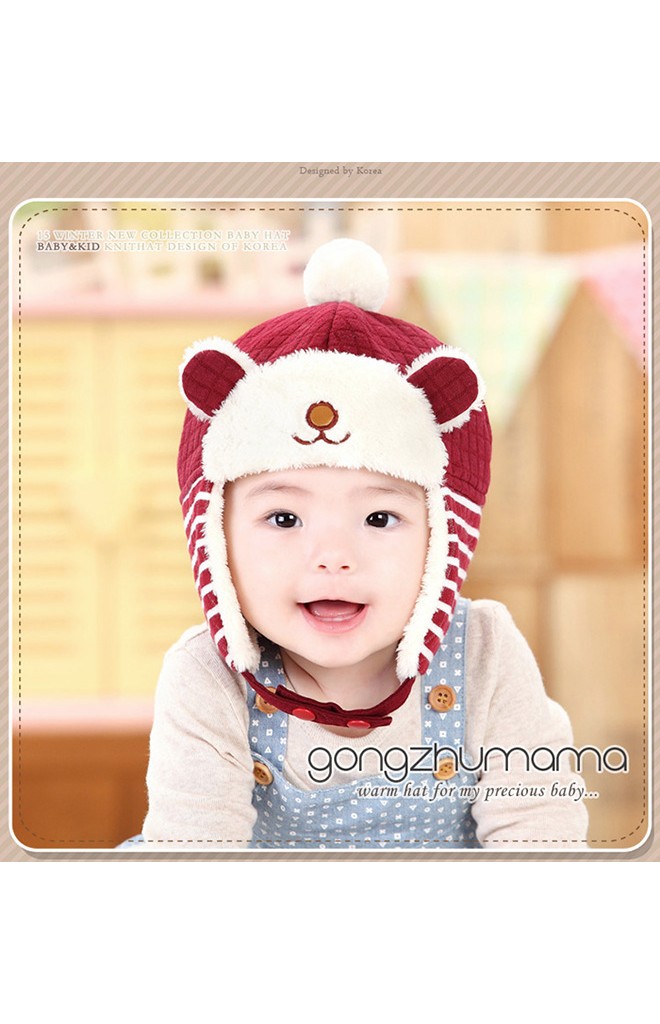 หมวกกันหนาวรูปหมี ดีไซส์น่ารัก จาก GZMM