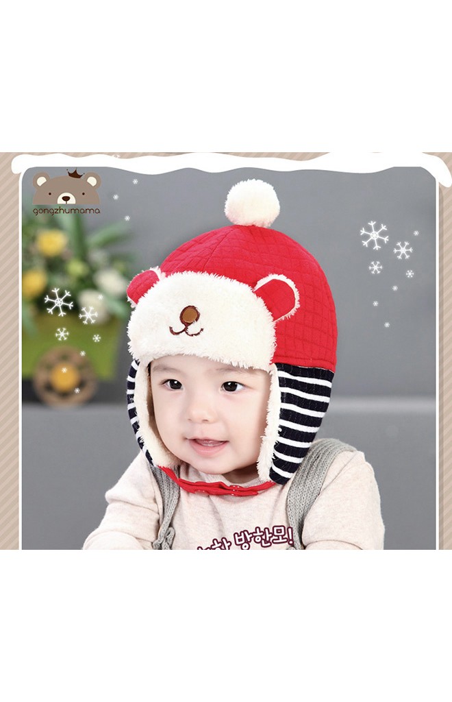 หมวกกันหนาวรูปหมี ดีไซส์น่ารัก จาก GZMM