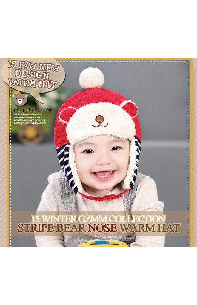หมวกกันหนาวรูปหมี ดีไซส์น่ารัก จาก GZMM