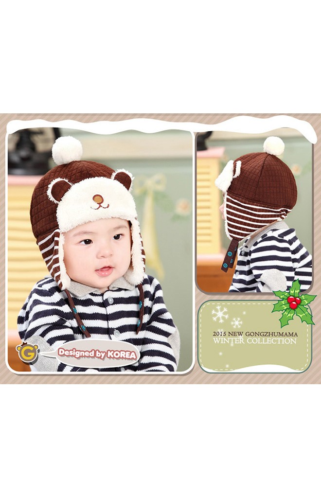 หมวกกันหนาวรูปหมี ดีไซส์น่ารัก จาก GZMM
