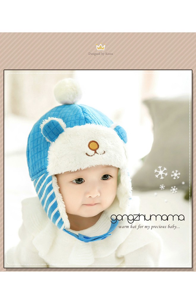 หมวกกันหนาวรูปหมี ดีไซส์น่ารัก จาก GZMM