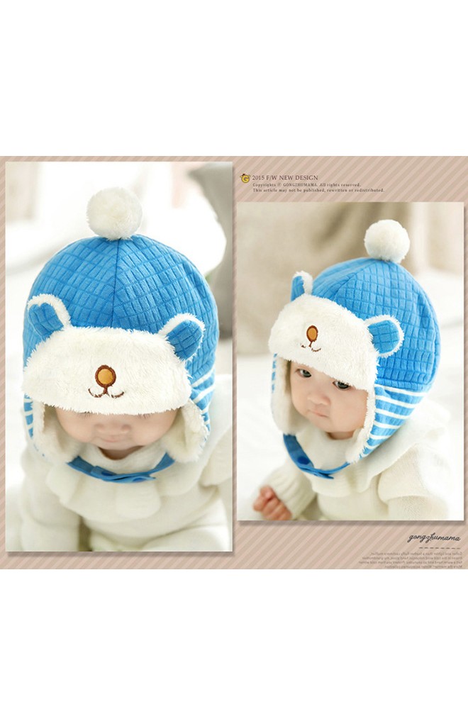 หมวกกันหนาวรูปหมี ดีไซส์น่ารัก จาก GZMM