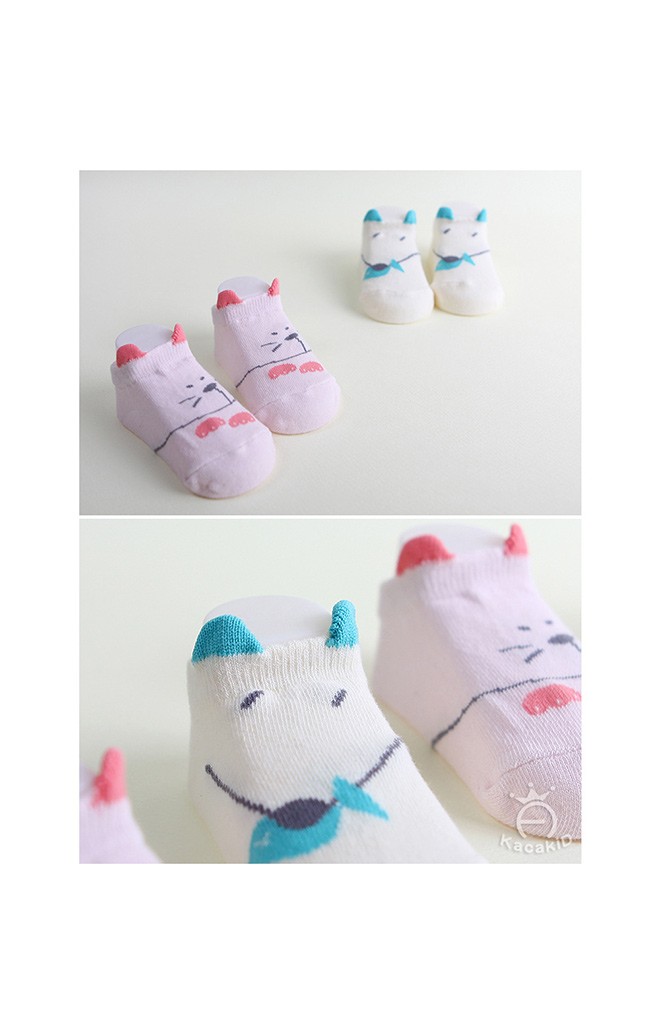 ถุงเท้าเด็กแต่งหูน่ารักๆ มีกันลื่น