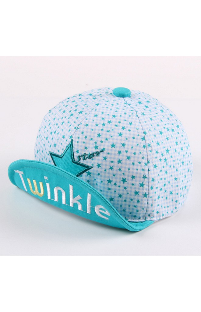 หมวกแก๊ปเด็กลายดาว ปีกหมวกปัก Twinkle