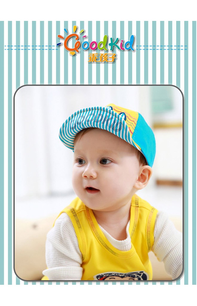 หมวกแก๊ปลายปลาวาฬ ยี่ห้อ GOODKID