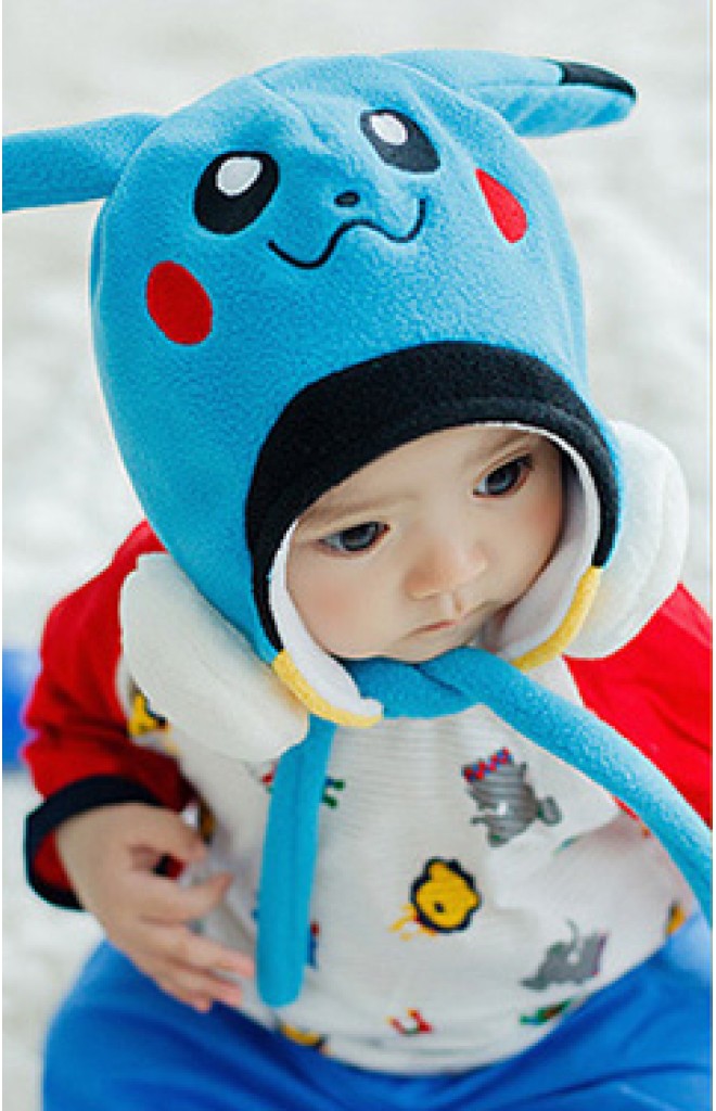 หมวกเด็ก Pikachu ปิกาจู ยี่ห้อ lemonkid หมวกเด็ก Pikachu ปิกาจู ยี่ห้อ lemonkid