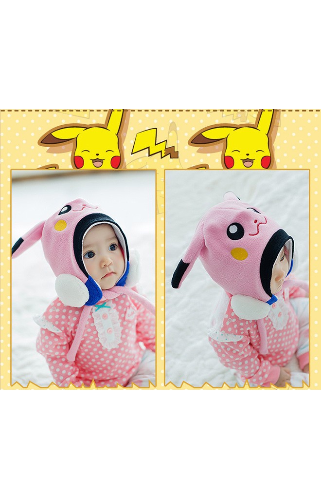 หมวกเด็ก Pikachu ปิกาจู ยี่ห้อ lemonkid