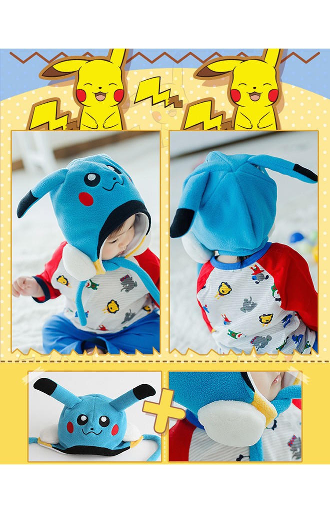 หมวกเด็ก Pikachu ปิกาจู ยี่ห้อ lemonkid
