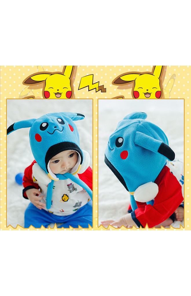 หมวกเด็ก Pikachu ปิกาจู ยี่ห้อ lemonkid