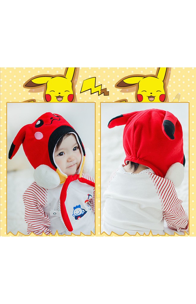 หมวกเด็ก Pikachu ปิกาจู ยี่ห้อ lemonkid