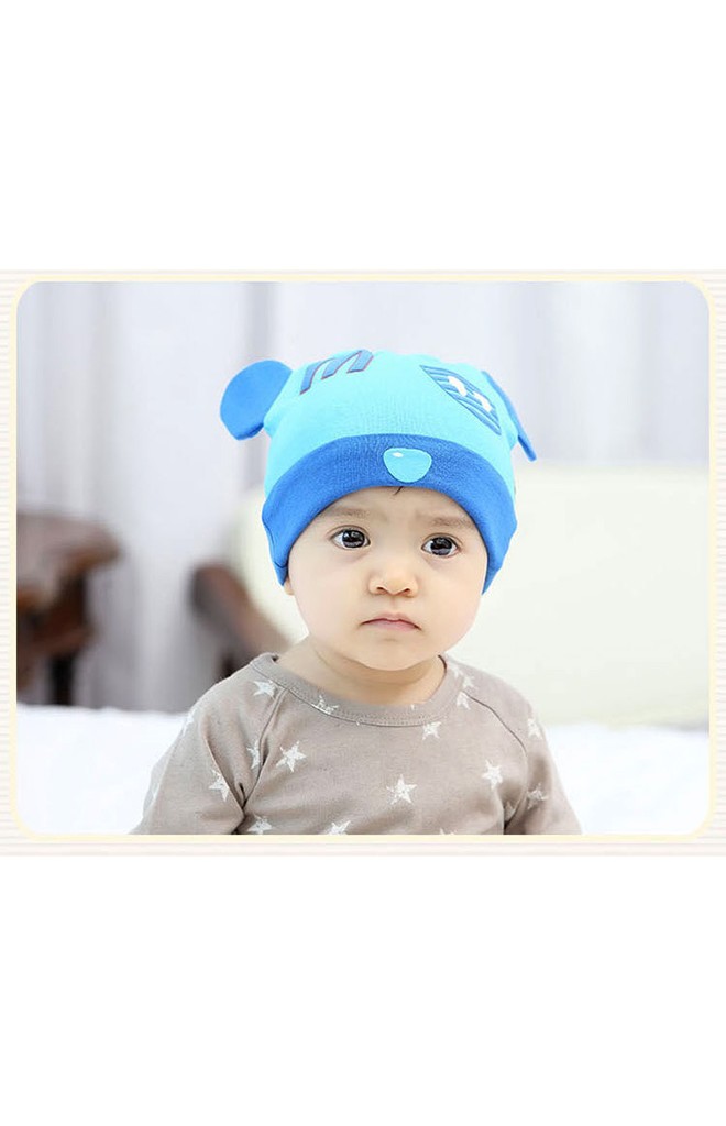 หมวกบีนนี่แต่งหูมิกกี้ สกรีนอักษร M