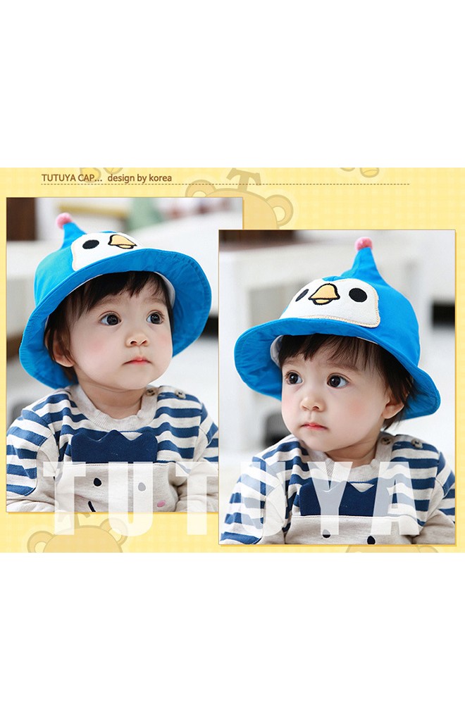 หมวกปีกรอบหน้าเพนกวินปลายหมวกแหลม จาก TUTUYA