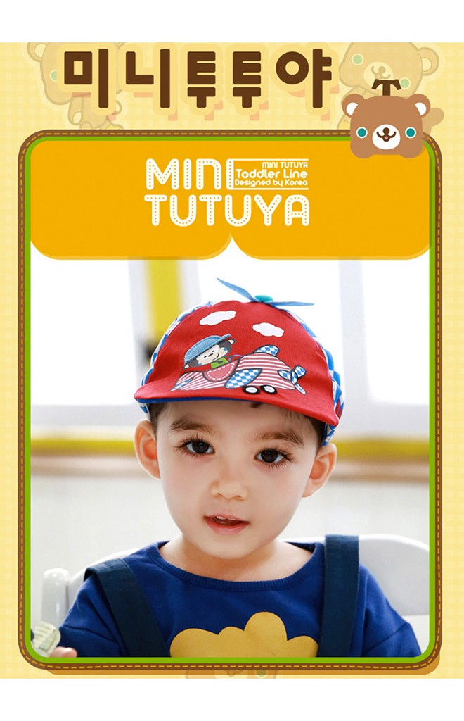 หมวกแฟล็ตแค็ปลายลิงขับเครื่องบิน จาก TUTUYA