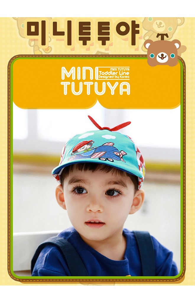 หมวกแฟล็ตแค็ปลายลิงขับเครื่องบิน จาก TUTUYA