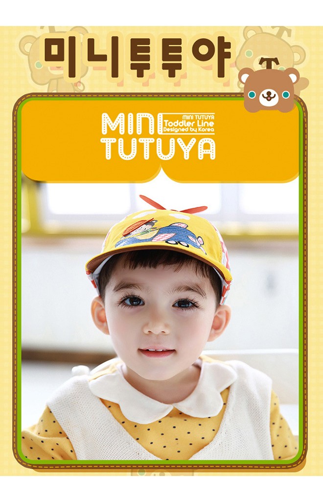 หมวกแฟล็ตแค็ปลายลิงขับเครื่องบิน จาก TUTUYA