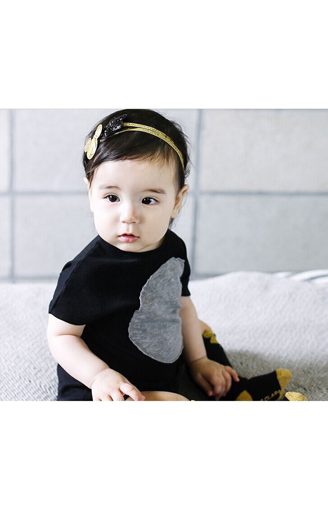 สายคาดผมเซ็ตคู่ 2 เส้น แต่งมิกกี้ และ ดาว