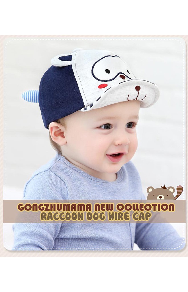 หมวกแก๊ปการ์ตูนหมีโคอาล่า แต่งหางน่ารัก จาก GZMM