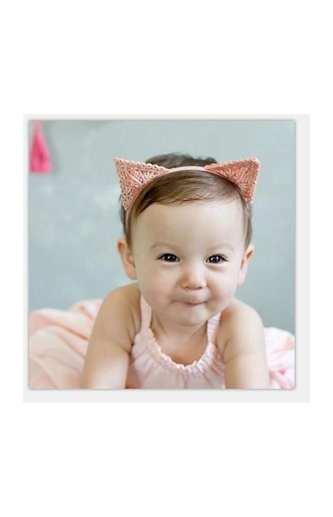 สายคาดผมแต่งหูแมวแหลม ดีไซน์สวยๆ