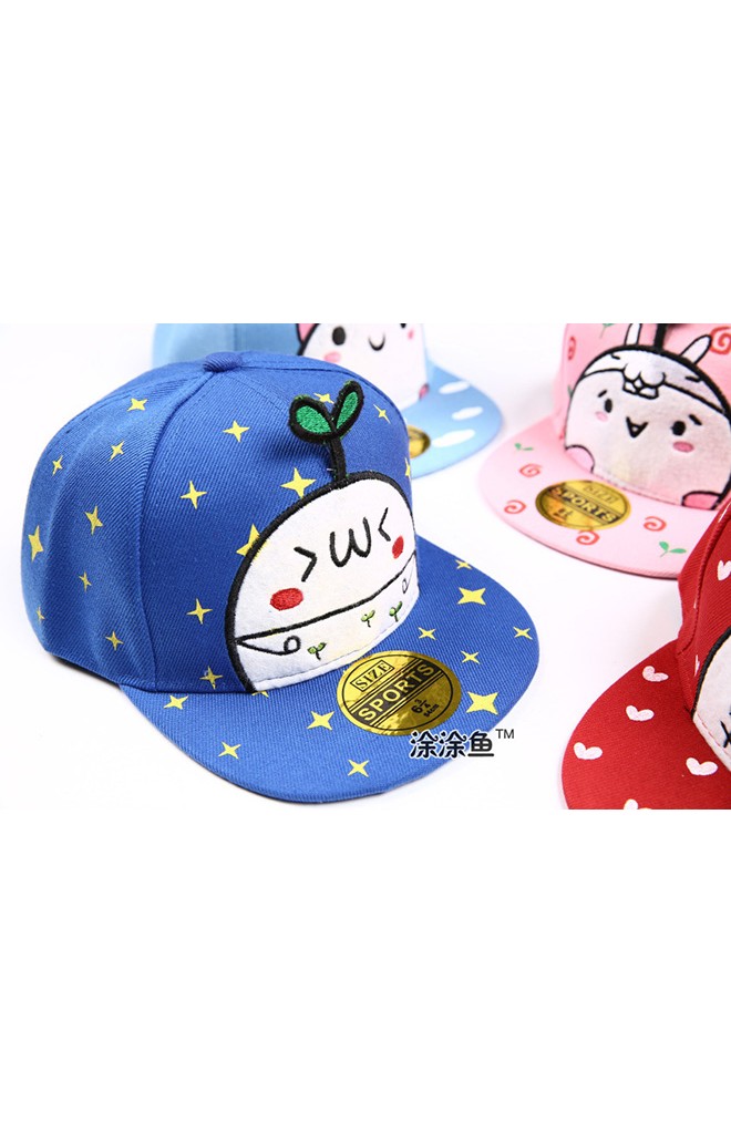 หมวกฮิปฮอปหน้าการ์ตูน 4 แบบ