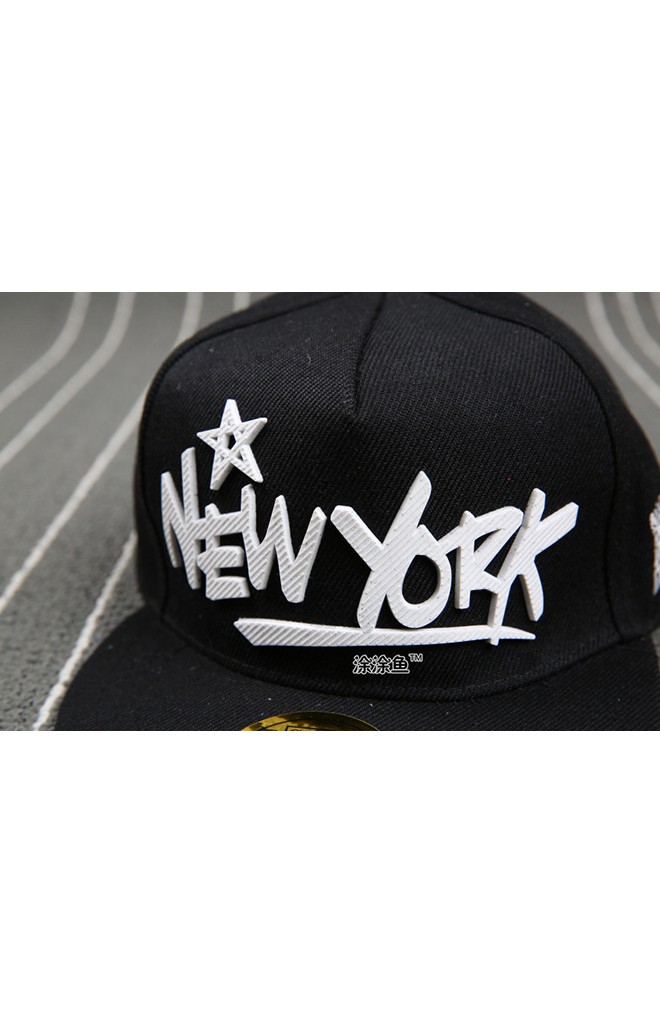หมวกฮิปฮอปแต่งอักษร New York