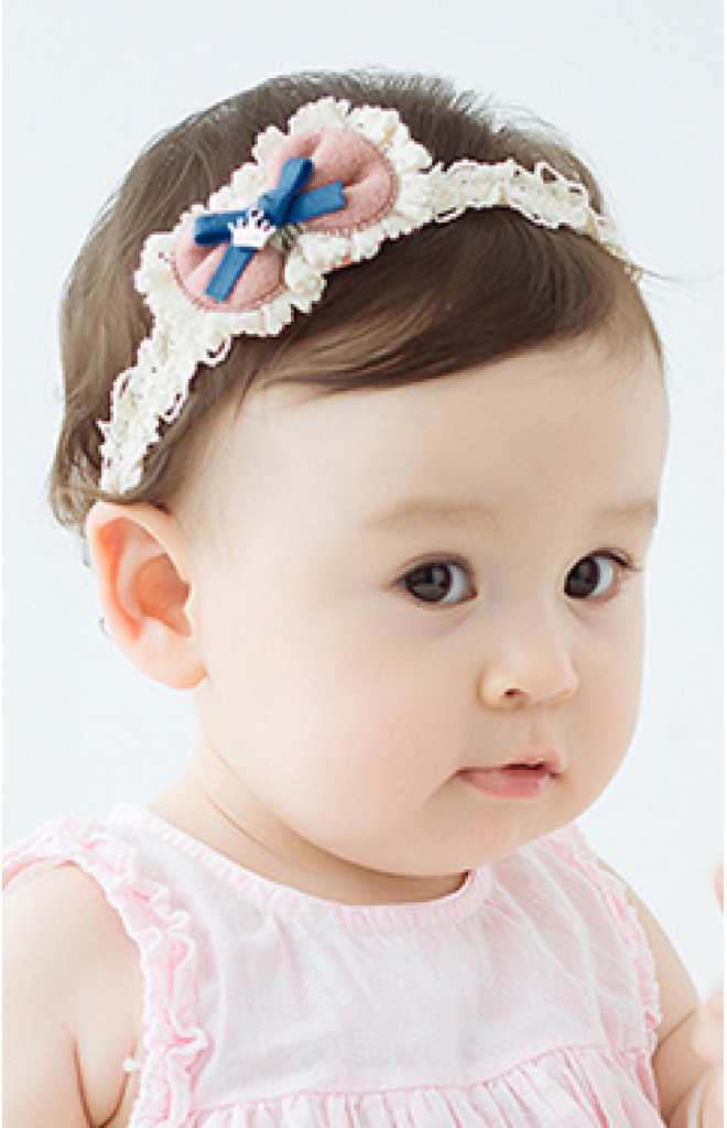 สายคาดผมโบว์น่ารักๆ สายลูกไม้สีครีม สายคาดผมโบว์น่ารักๆ สายลูกไม้สีครีม
