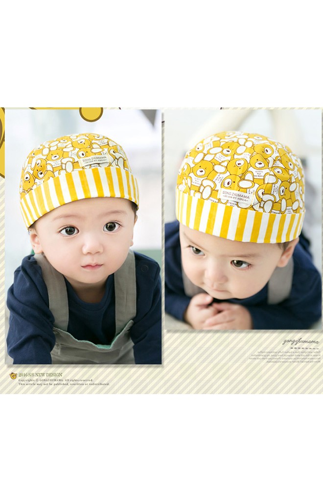 หมวกโจรสลัดลายหมีน้อยน่ารัก จาก GZMM