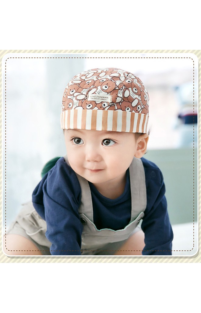 หมวกโจรสลัดลายหมีน้อยน่ารัก จาก GZMM
