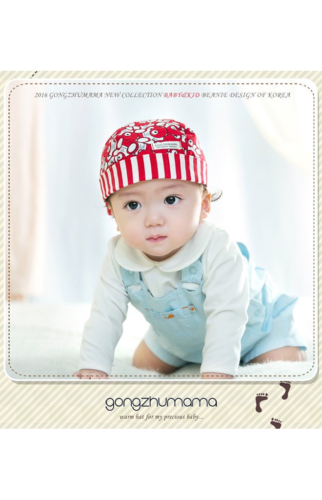 หมวกโจรสลัดลายหมีน้อยน่ารัก จาก GZMM