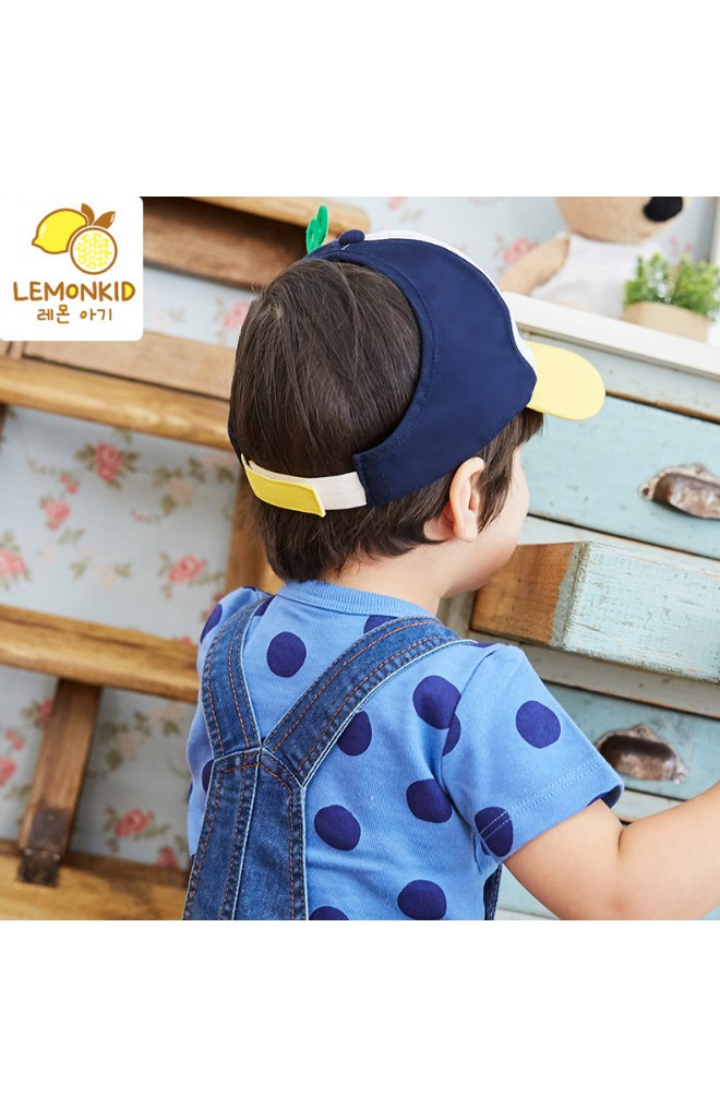 หมวกแก๊ปกันแดดปักลายหุ่นยนต์ จาก Lemonkid