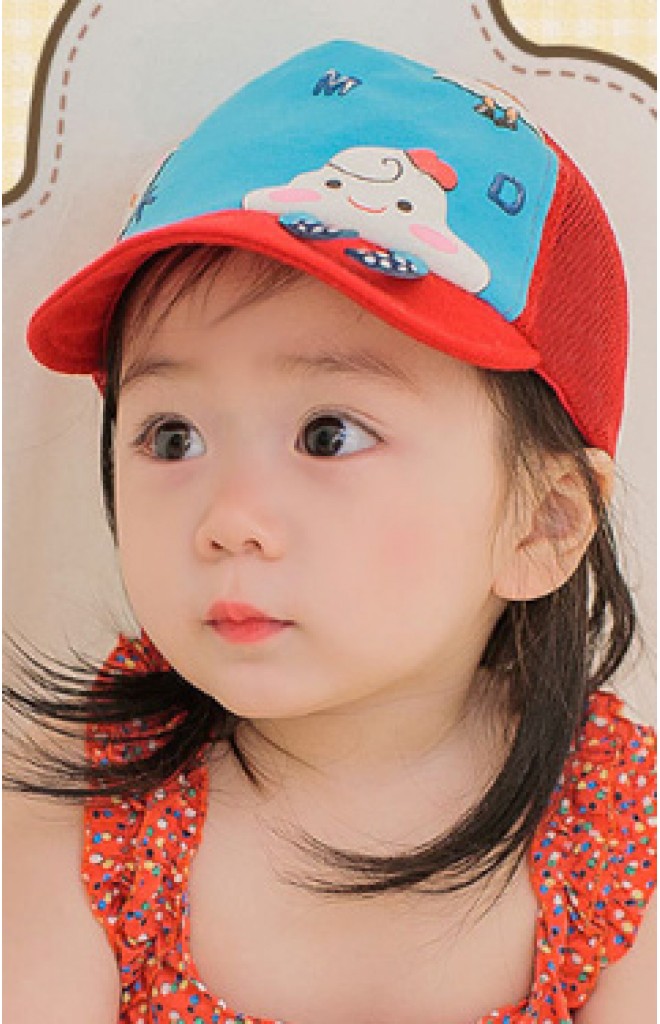 หมวกแก๊ปลายเมฆน้อย ด้านหลังเป็นตาข่าย Lemonkid หมวกแก๊ปลายเมฆน้อย ด้านหลังเป็นตาข่าย Lemonkid