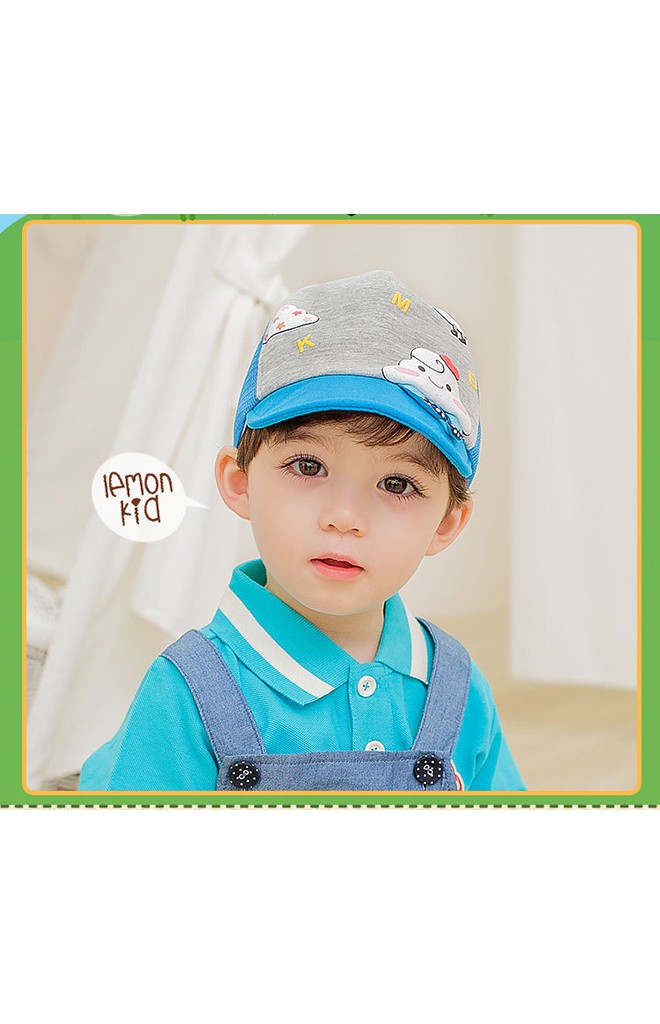 หมวกแก๊ปลายเมฆน้อย ด้านหลังเป็นตาข่าย Lemonkid