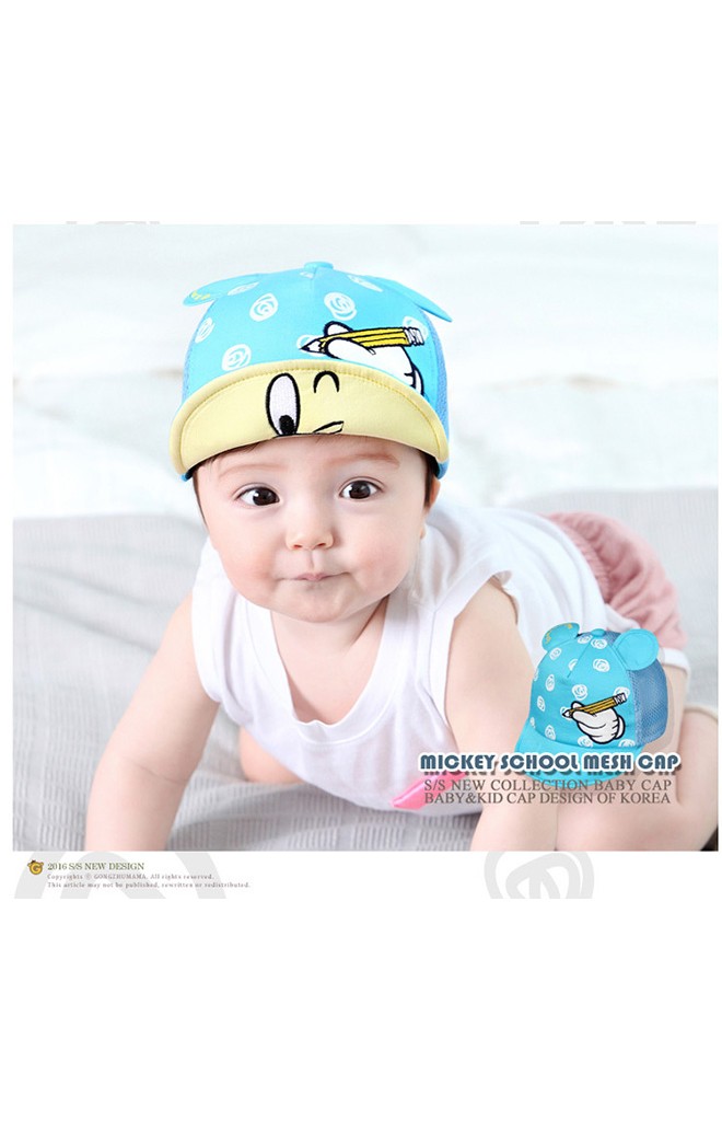 หมวกเด็ก MICKEY SCHOOL MESH CAP จาก GZMM