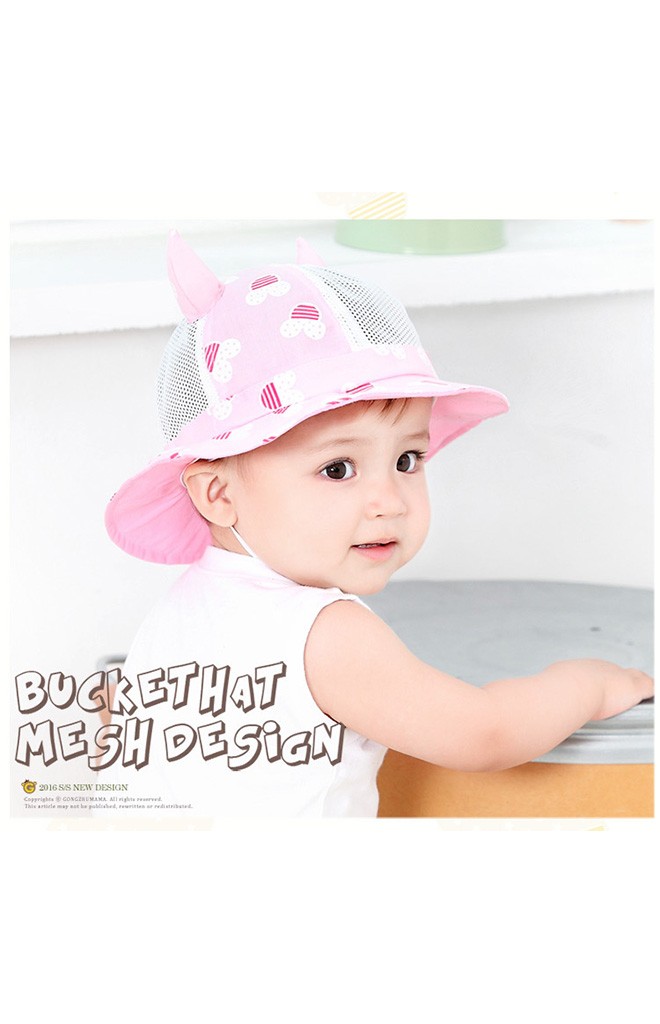 หมวกปีกรอบลายมิกกี้แต่งเขา จาก GZMM
