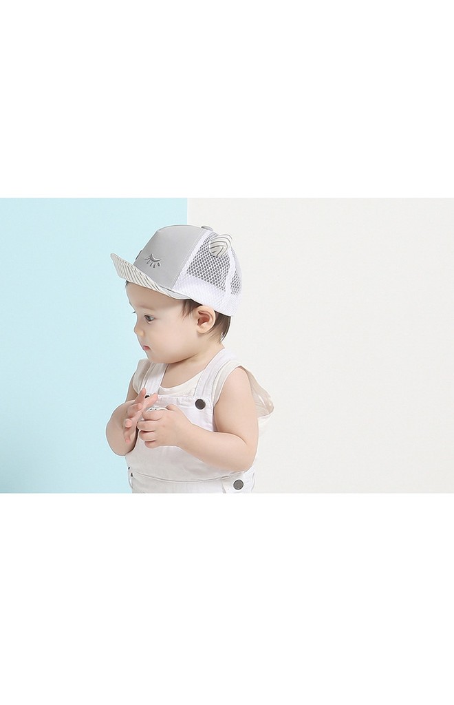หมวกเด็กน้อยหลับตา แต่งหูน่ารัก