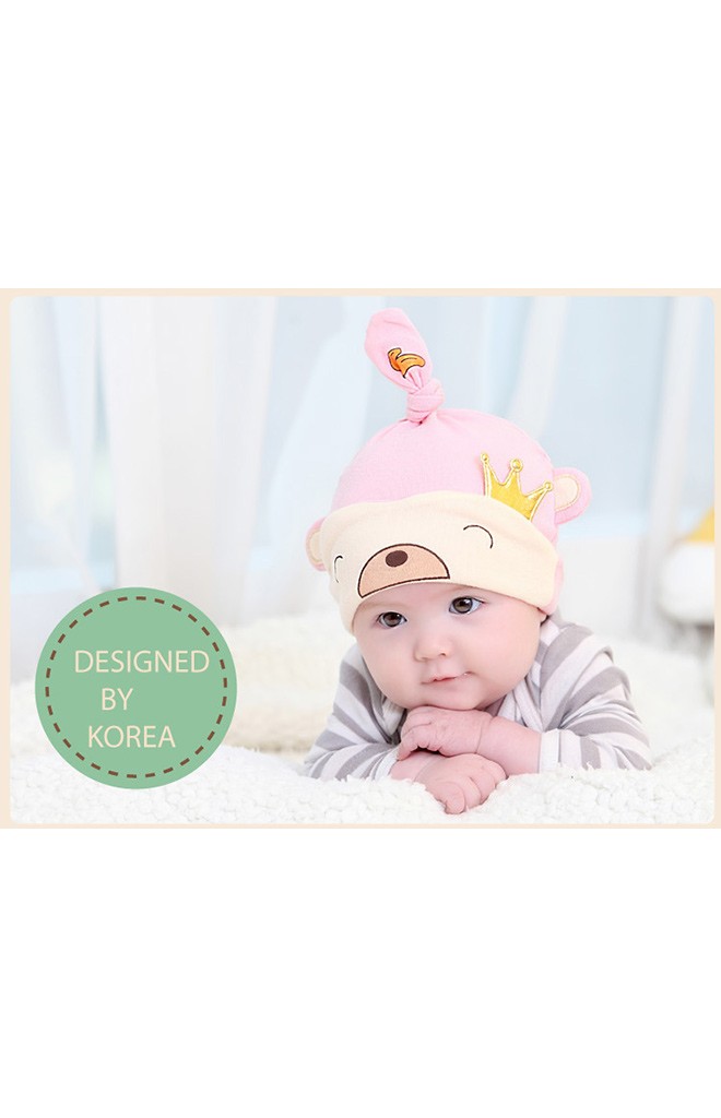 หมวกลิงแต่งมงกุฎ ยอดแหลมผูกได้