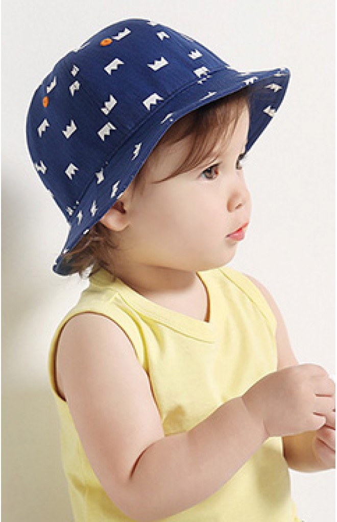 หมวกปีกรอบสีน้ำเงินลายมงกุฎ หมวกปีกรอบสีน้ำเงินลายมงกุฎ